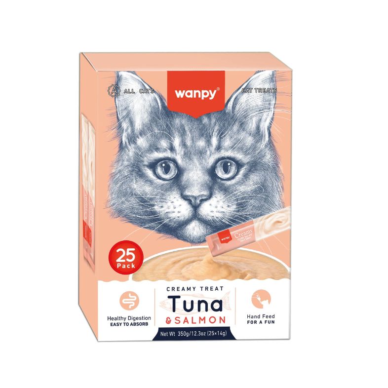 Wanpy Creamy Treat Tuna And Salmon