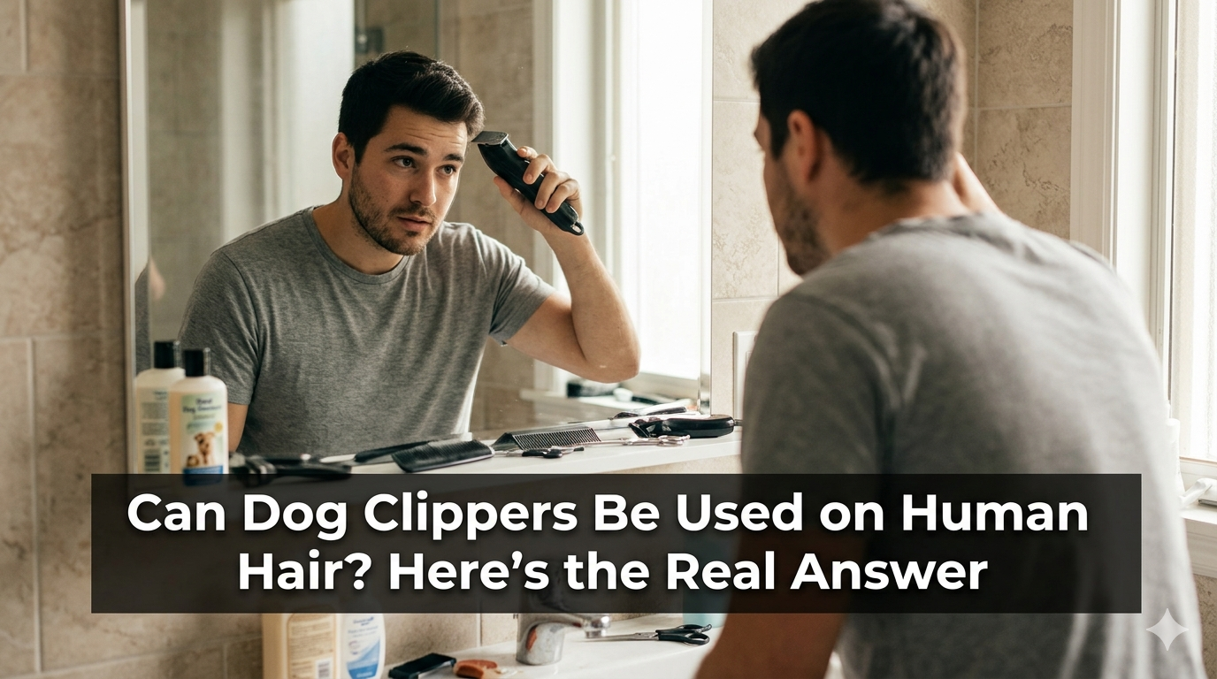 Can Dog Clippers Be Used on Human Hair
