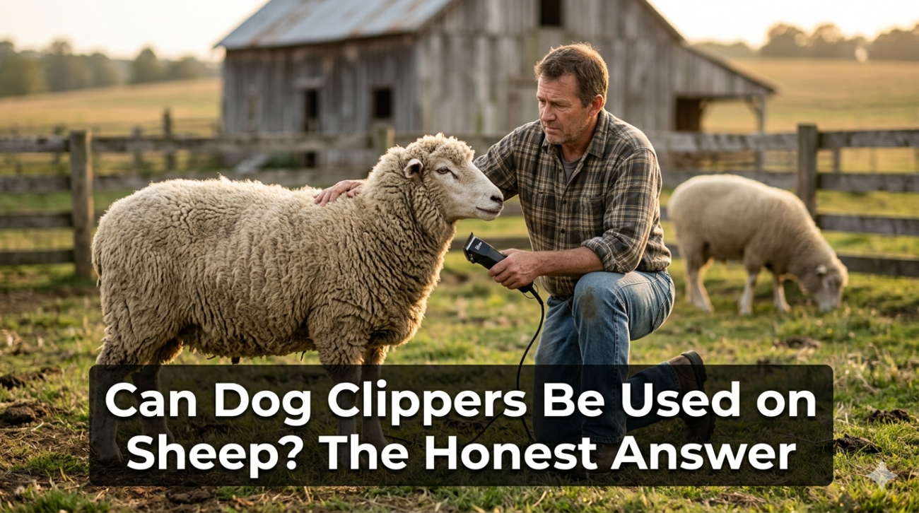 Can Dog Clippers Be Used on Sheep