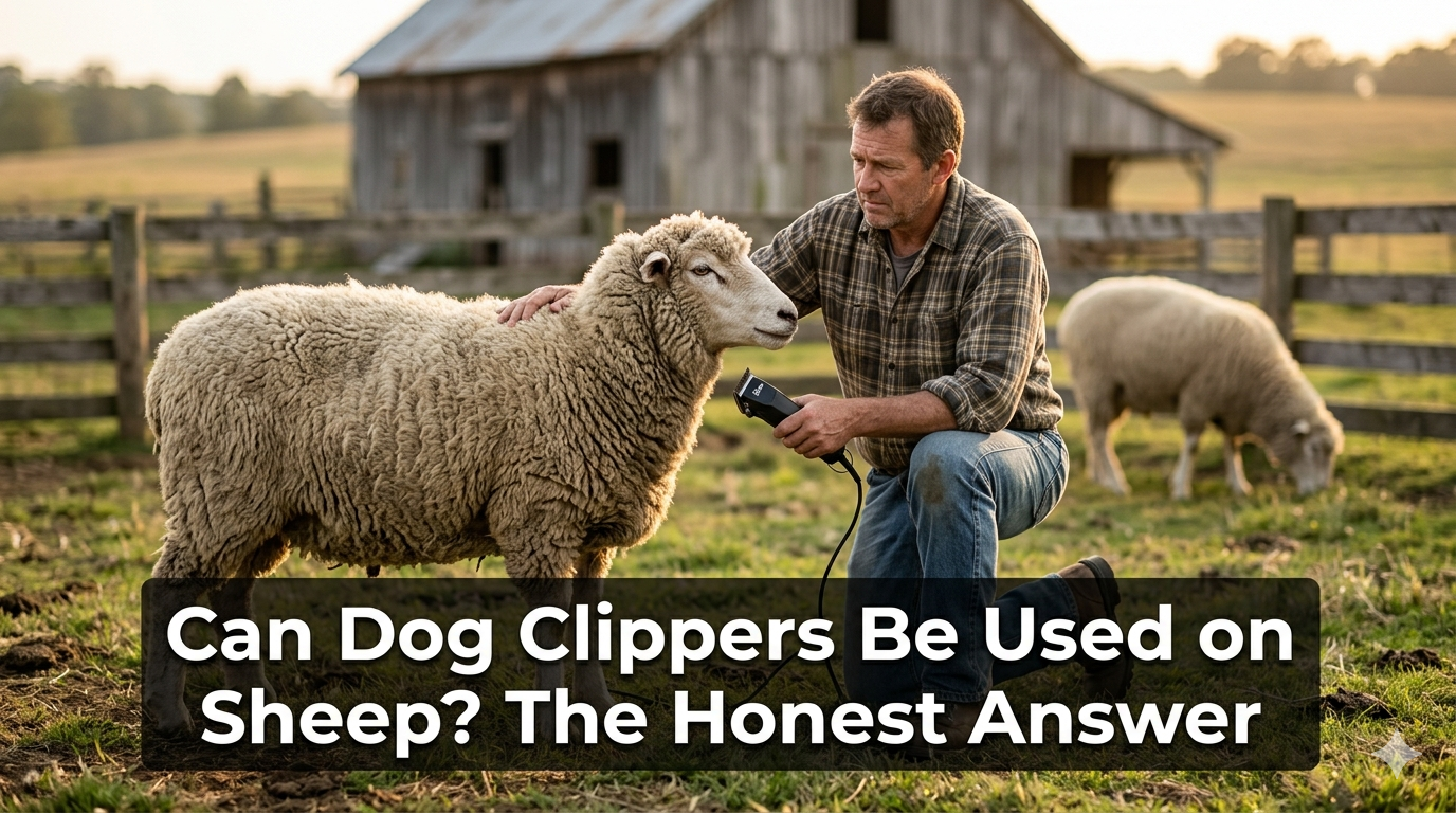 Can Dog Clippers Be Used on Sheep