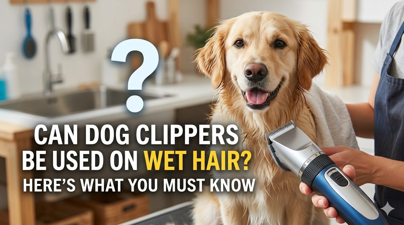 Can Dog Clippers Be Used on Wet Hair