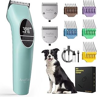 AngFan Professional Dog Clippers Grooming Thick