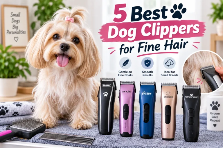 Best Dog Clippers for Fine Hair