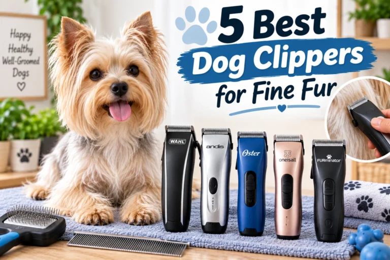 Best Dog Clippers for Fine Fur