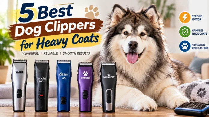 Best Dog Clippers for Heavy Coats