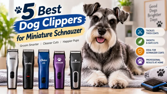 Best Dog Clippers for Miniature Schnauzer