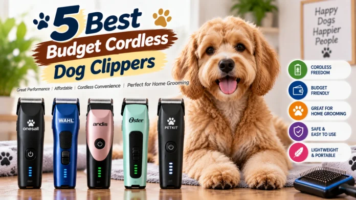 Best Budget Cordless Dog Clippers