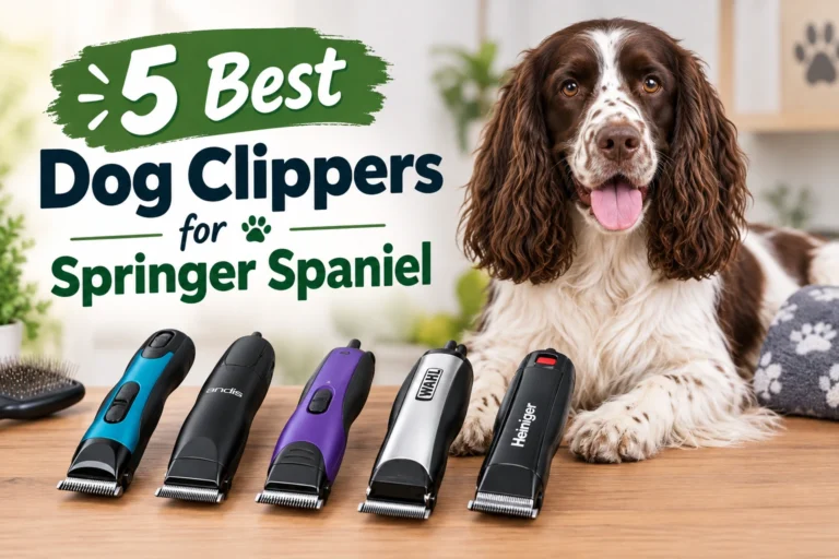 Best Dog Clippers for Springer Spaniel