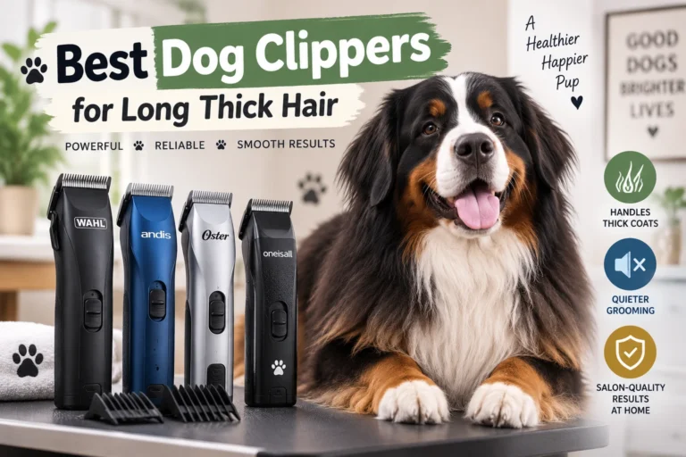 Best Dog Clippers for Long Thick Hair