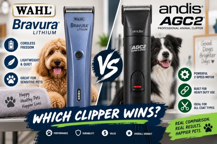 Wahl Bravura vs Andis AGC2