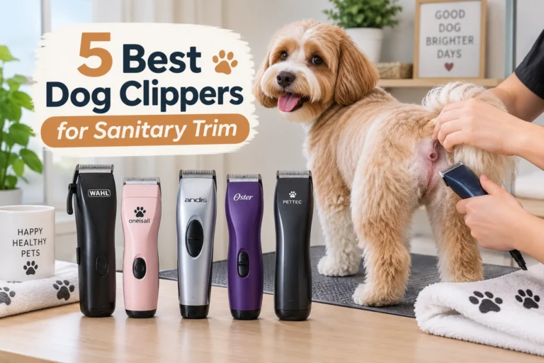 Best Dog Clippers for Sanitary Trim