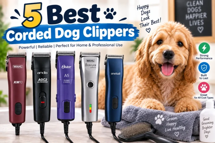 5 Best Corded Dog Clippers